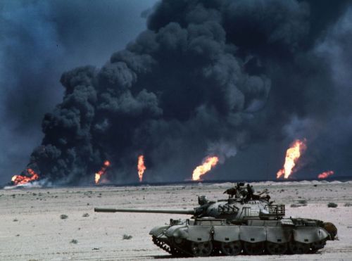 Blowing out the Fires of Hell with The Big WindIn August of 1991 the Iraqi Army under Saddam Hussein