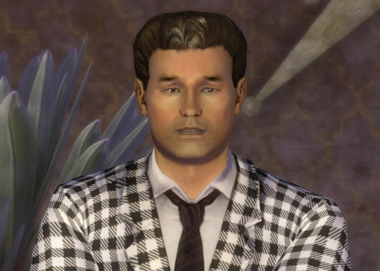 kramergate:  kramergate:  laying in bed trying to sleep but i keep giggling because i cant stop thinking about the cataclysmic gap between benny’s comic art/intro model and his in game model in new vegas  his tinder pic him when yall meet up 