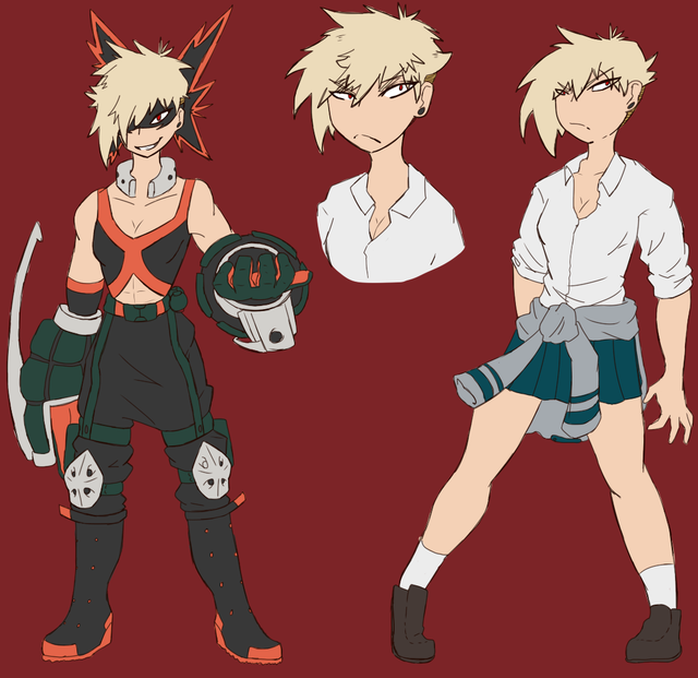 #fem!bakugo on Tumblr