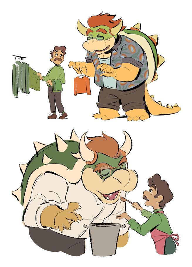 Let's Talk About the Internet Shipping Luigi & Bowser aka Bowuigi