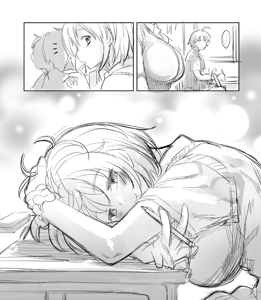 springdawn:  あきのそらさんはTwitterを使っています: “ガハマさんと授業中こういうやりとりしたい