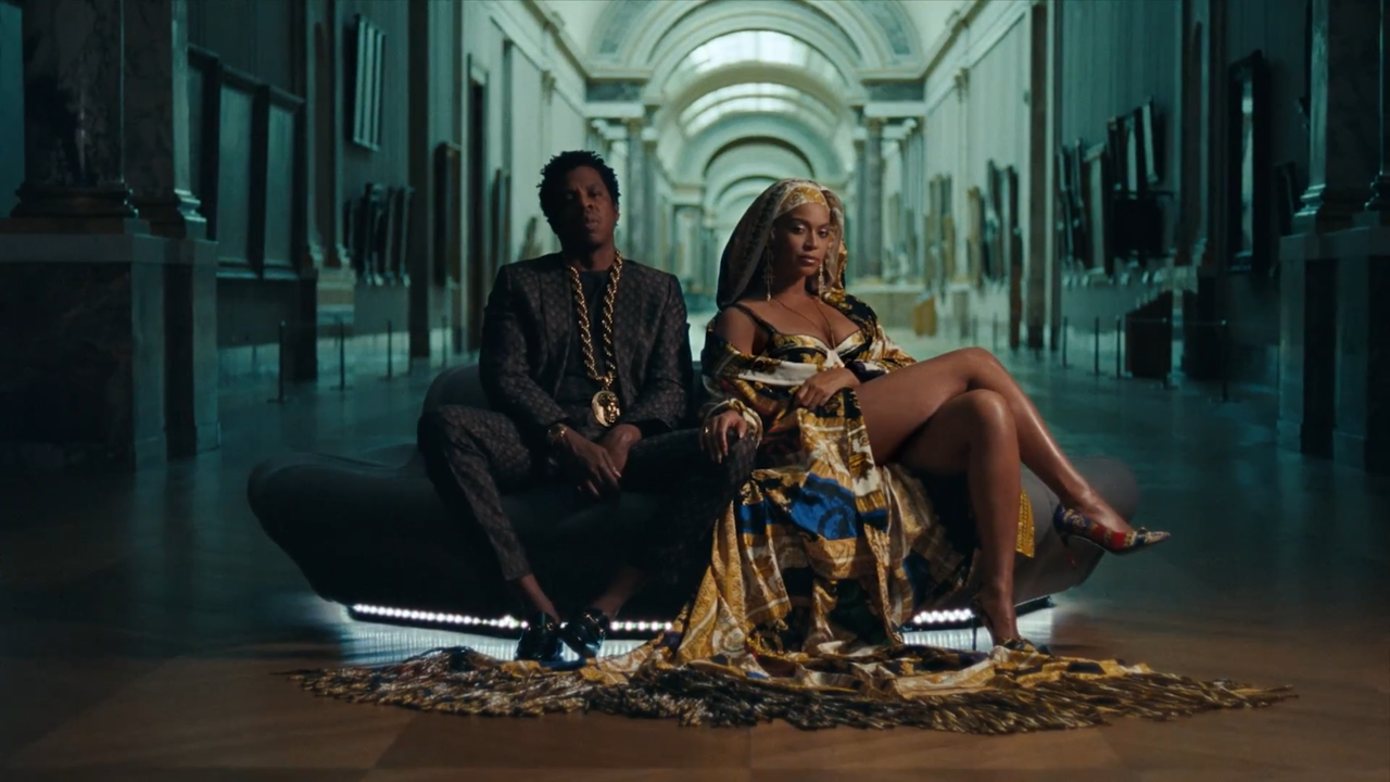 fuckrashida: Beyoncé and her spouse - “Apes**t”