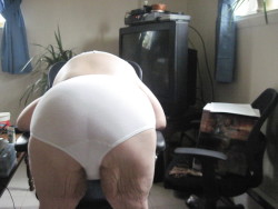 Granny In Her White Undies Sure Looks Sexy To All The Hard Horny Young Studs Out