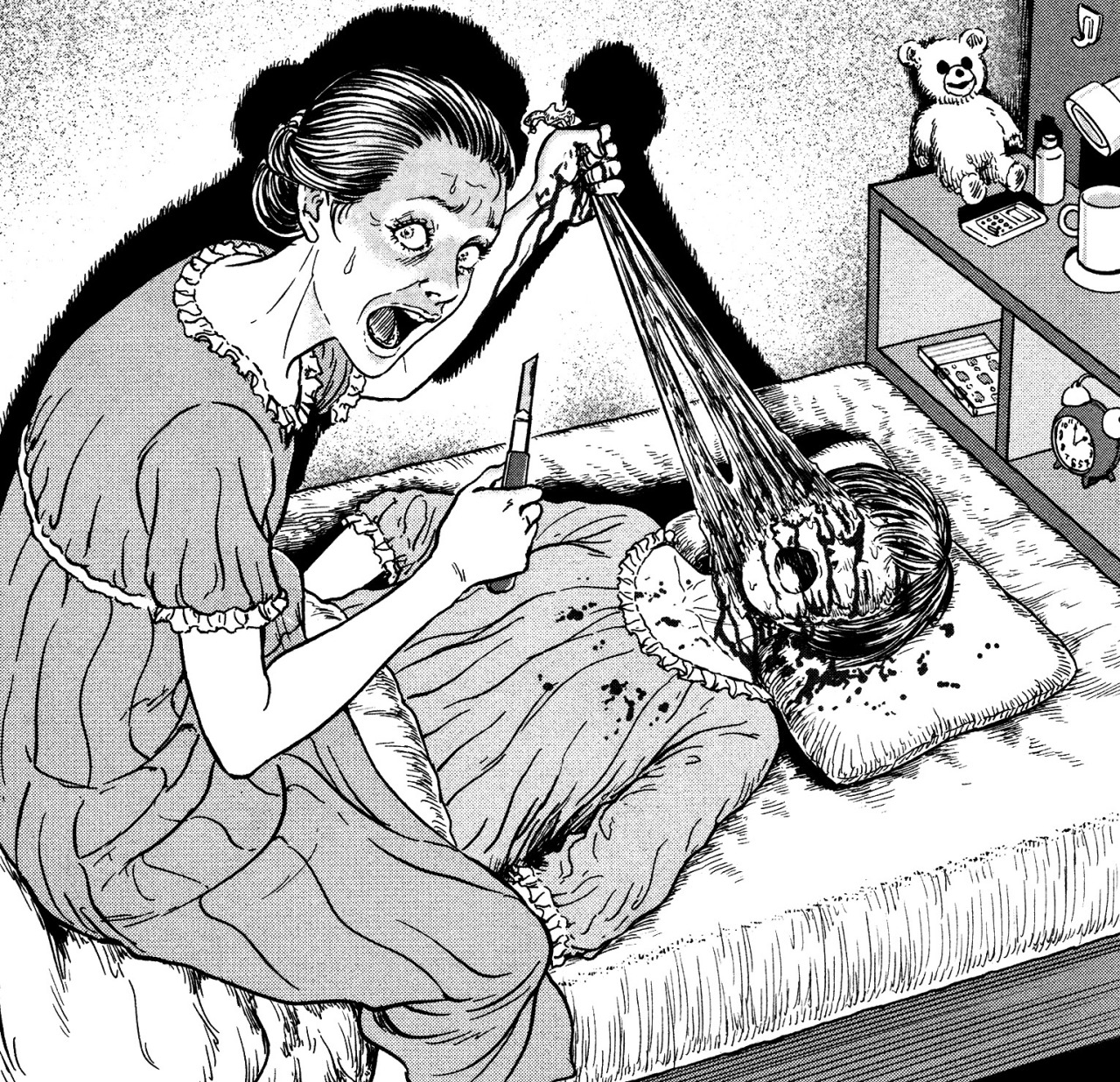 Draw the “ Layers of Fear “ : r/junjiito