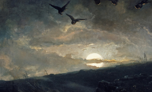 Åsgårdsreien / The Wild Hunt (1872) - Peter Nicolai Arbo