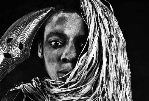darksilenceinsuburbia:  Marta Azevedo: Black Faces