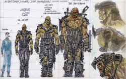 thefragilerose:  Mutant concept art. (Source: http://www.flickr.com/photos/47857688@N08/sets/72157629320774861/?page=9)