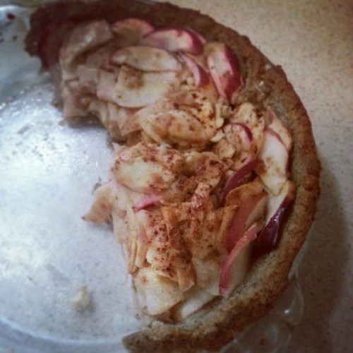 Take two… #paleo #applepie #chiaflourismynewfavoritething