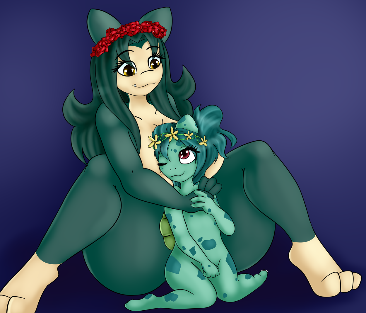 neronovasart: Commission for ManicMoon Look like Nina made a cute little Bulbasaur