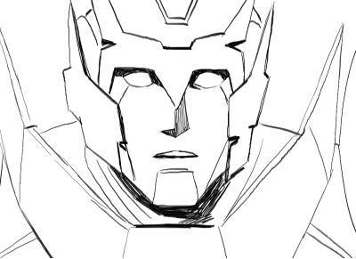 charlabot:  animated rodimus for general practice because drawing robots is impossible,