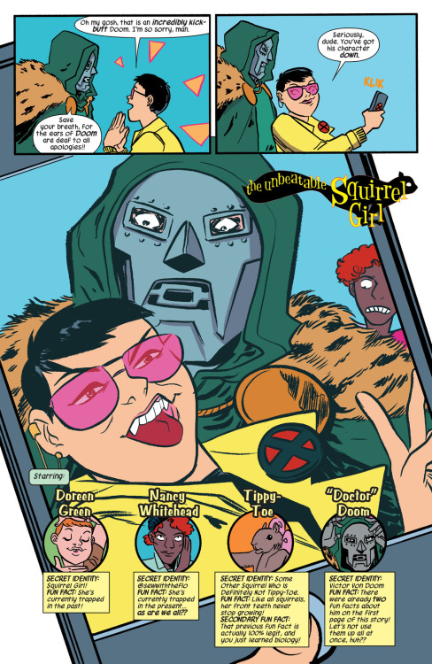 ryannorth:comixology:POWERS OF SQUIRRELThe Unbeatable Squirrel Girl Vol. 3: Squirrel, You Really Got