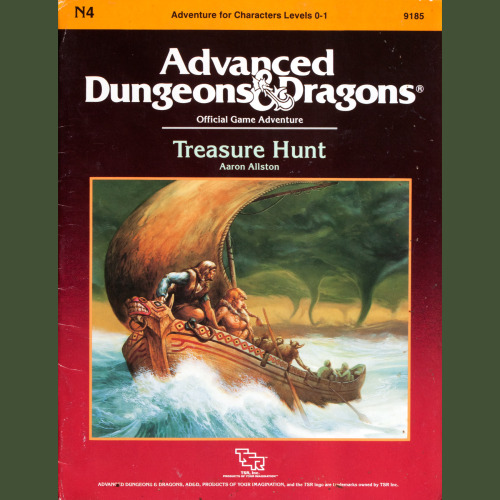 N4 — Treasure Hunt (1986) is the stuff, an actual novice adventure aimed at teaching both players an