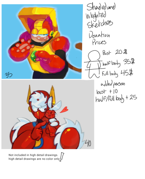 I Dont Know How To Start This, But I'm Doing Commissions For People Who Donate! Schools Starting Soo