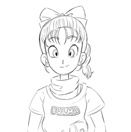 Bulma! A request from my art streams. Follow me at http://www.twitch.tv/RubberNinja Thursday 2pm PST