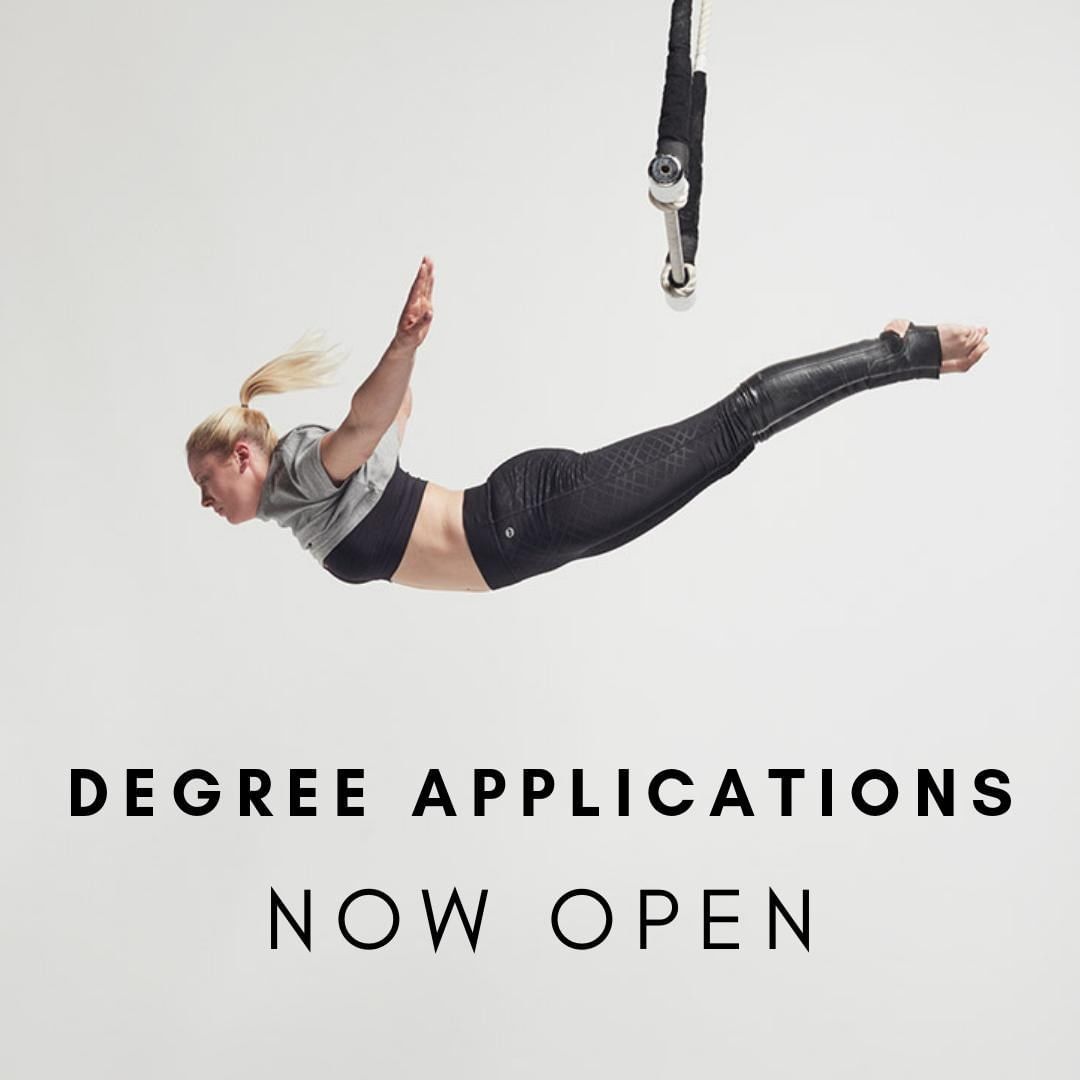 Take the leap. Applications for the Foundation and BA Hons Degree are now open for September 2019. Visit www.nationalcircus.org.uk/degree-diploma to find out more.