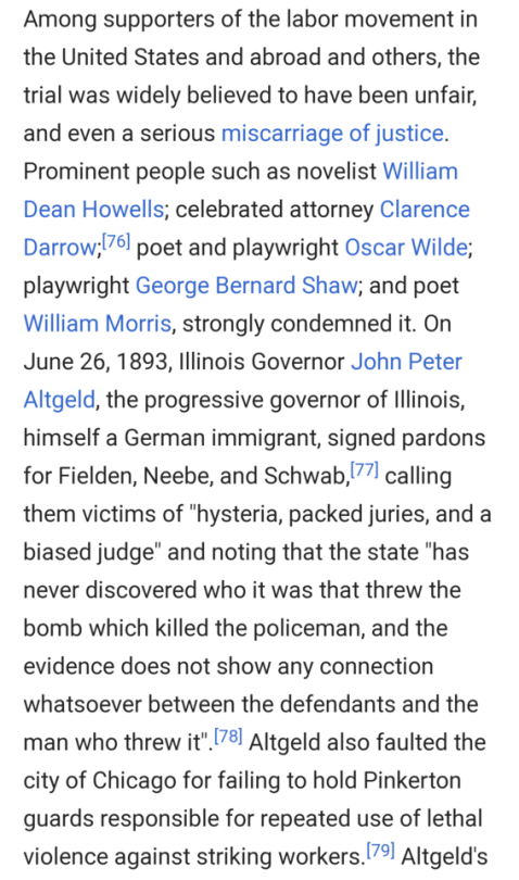 macaronijail:  Happy May Day/ International Worker’s Day and a blessed Beltane to those who celebrate!International Worker’s Day was started to fight for an eight-hour workday and to honor the anniversary of the Haymarket Affair right here in Chicago.