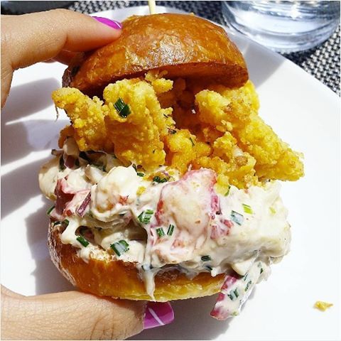 Fried Clam. Lobster. Sliders. OMG. (:: @allisonkimchi) #FRavorites  (at The Clam)