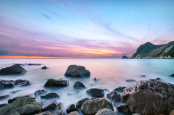 asuvidha:  (Sunset at Ihama Rocky Beach [Explore])