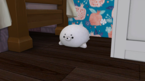 faiths-sims-4-shenanigans: this seal pup plushie by @ts4-parise is the cutest thing i’ve seen in my 