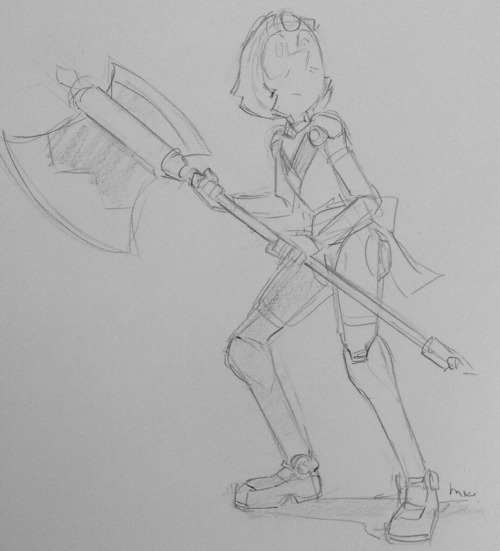 mikanwater:  Robo pearl doodle