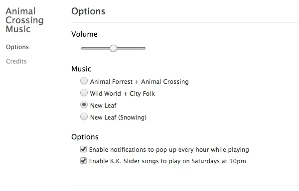 tinycartridge:  Animal Crossing music, the Chrome extension ⊟Are you a fan of music?