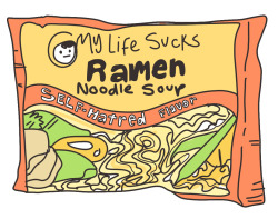 birdsons:  ive eaten ramen every day this