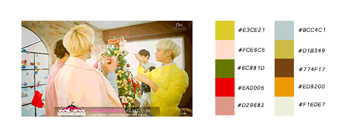kimkibottom-deactivated20160214:  shinee 2013 mvs colour palette - KR versioninspired
