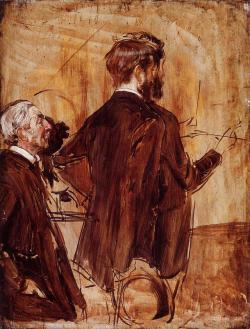 In the Studio, Giovanni Boldini