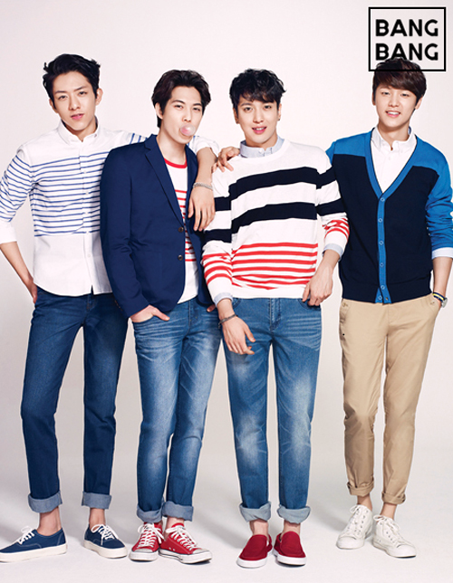 k-is-for-korea:  CNBLUE for BANGBANG’s Spring 2014 Ad Campaign 