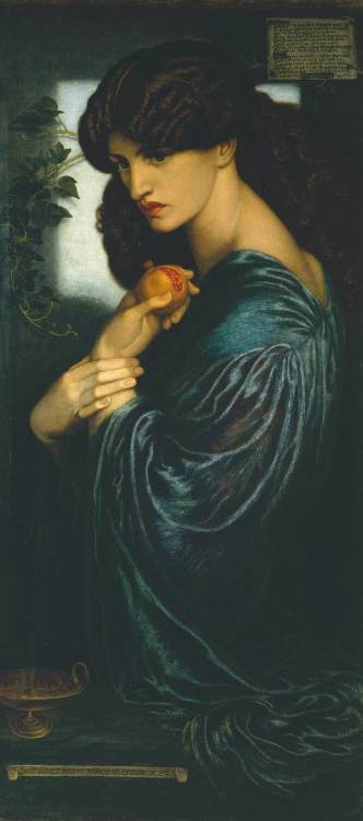 Proserpine, by Dante Gabriel Rossetti, Tate Britain, London.