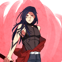 sly-sei:  a koujaku/izumi cross… can you tell where I heavily relied on refs