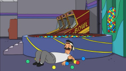 hurricane-tevka:  Bob got an extra hour in the ballpit