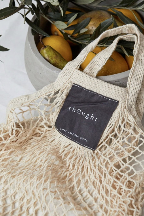 Thought Organic Cotton String Bag is your simple, sustainable answer to a more plastic free lifestyl