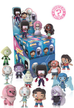 journ-loves-su:  stinkard:  vicarious–vagabond:   kevinarsenault:  Steven Universe Mystery Minis coming in July!   these look a little bit better than when they were initially revealed but pearl without a nose is STILL something no one should have to