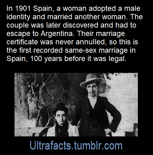 ultrafacts:   Two women, Marcela Gracia Ibeas and Elisa Sanchez Loriga, attempted