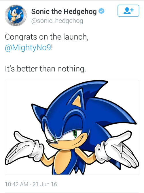 steven-universe-official: squidsquatch: The Sonic Twitter is savage