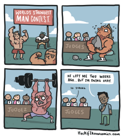 politiho:  web-wrecker: heckifiknowcomics: hang in there buddy.  He?  