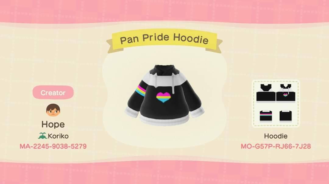 livelifeanimated:I made Animal Crossing PRIDE hoodies!