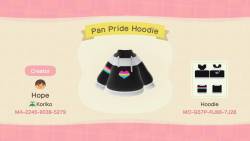 livelifeanimated:I made Animal Crossing PRIDE hoodies!