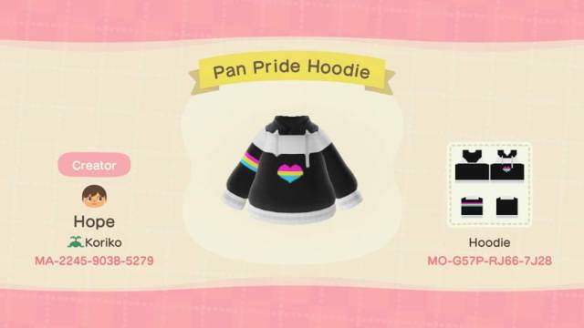 livelifeanimated:I made Animal Crossing PRIDE hoodies!