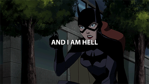 darkangelofdeath:  Woman? Is that meant to insult me? (inspired by x x) Teen Titans Ladies // Young Justice Ladies // Arkham Series Ladies //