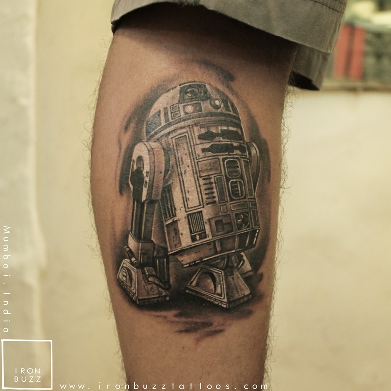 Iron Buzz Tattoos — Eric was keen on tattooing a character from the...