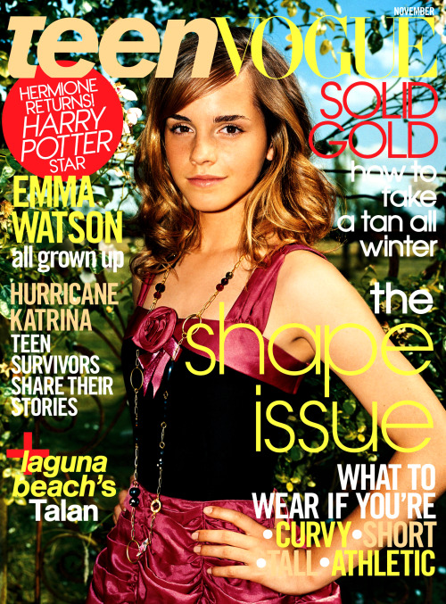 Teen Vogue is an American online publication, formerly in print, launched in 2003, as a sister publi