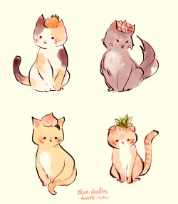 nkim-doodles:  My cat master post! Of all