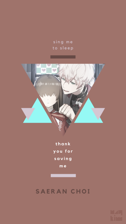 casxia:  Mystic Messenger Mobile Wallpapers (720 x 1280 px) | Desktop Version (x)Again doing this thing, but for mobile use now! These are still free for use as long as you don’t remove the watermark. ThanxHyun Ryu (Zen): Our ending won’t be like