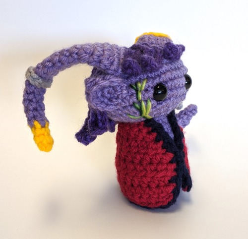 It’s been a long time coming, but I’ve finally finished writing up the pattern for Mollymauk…