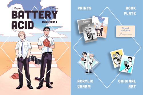 The Battery Acid: Chapter 1 kickstarter is going well! We’ve reached 100 backers and almost $3000 fu