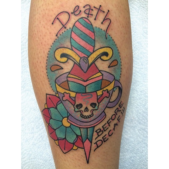 alexstrangler:  Death before decaf! Thanks, Kawela!
