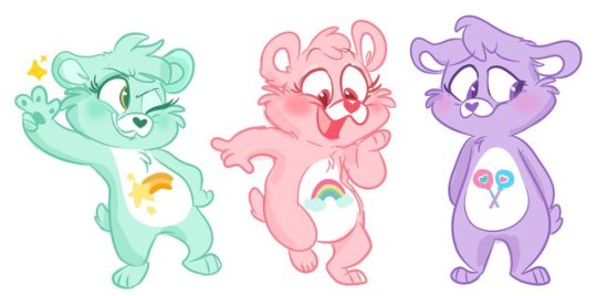 spindle-horse: Care bears stare!  