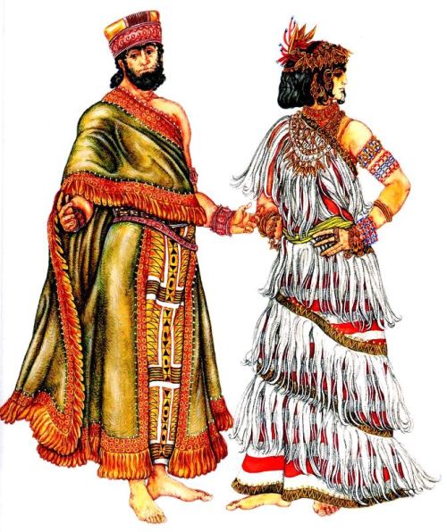 sartorialadventure: History in Costumes: From Pharaoh to Dandy by Anna Blaze, art by Daria Chaltykya